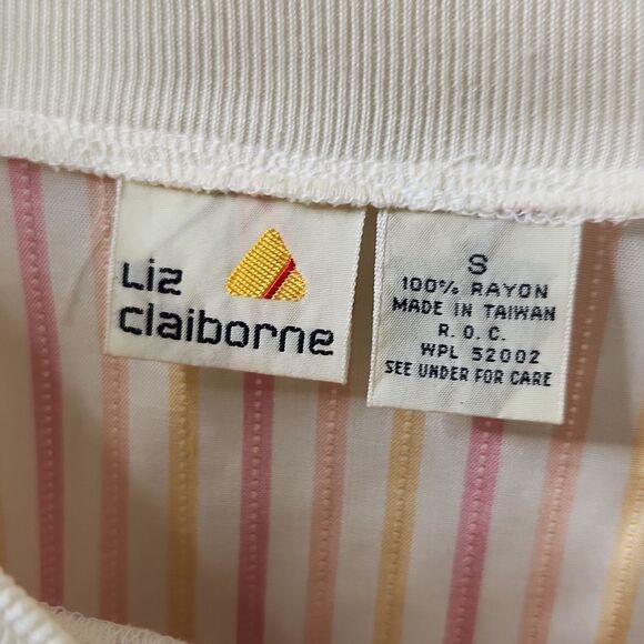 Vintage 80s Liz Claiborne Top - Picture 6 of 12
